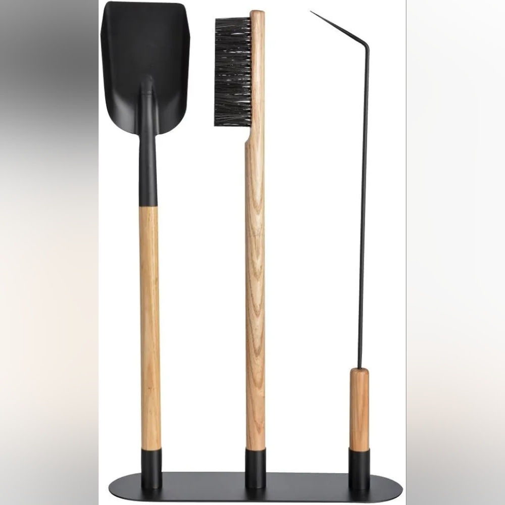 NEW box Esschert Design FF208 Modern Fire Place Standing Tools